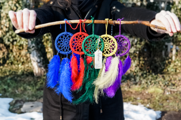 Łapacz snów - zawieszka do samochodu