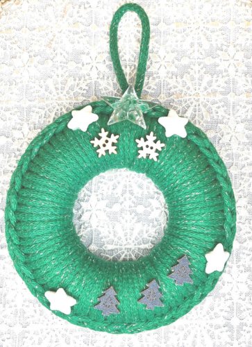 Zielony wianek Bożonarodzeniowy 1