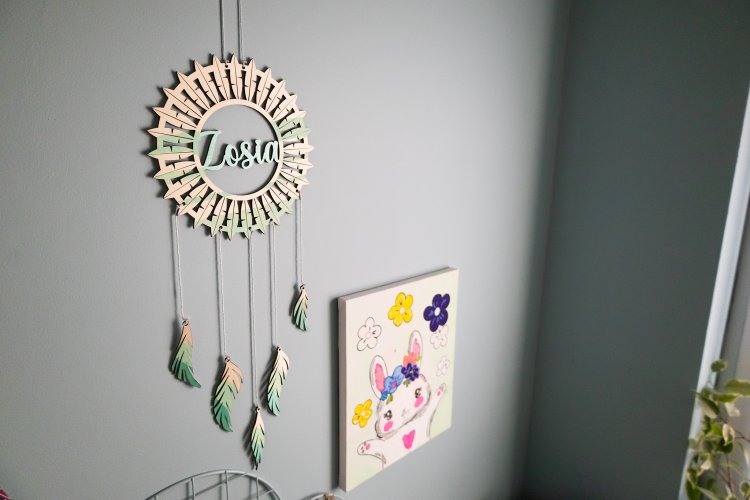 Łapacz snów z imieniem - ROCZEK, DZIEŃ DZIECKA, BABY SHOWER