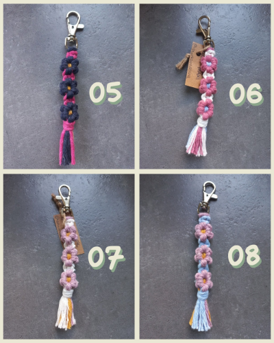 Brelok Kwiat MAXI - różne kolory