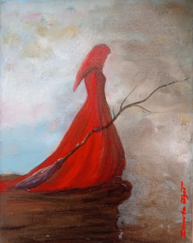 Allisandre, ręcznie malowany obraz olejny