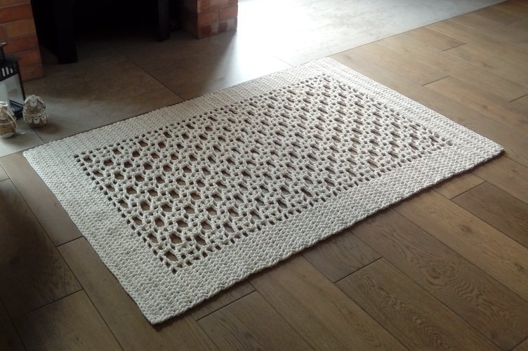 Komplet 2 dywanów Simon Ecru