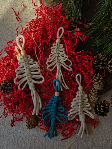 Zestaw ozdób świątecznych