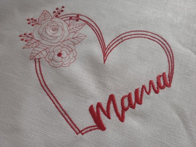 Poszewka na poduszkę MAMA