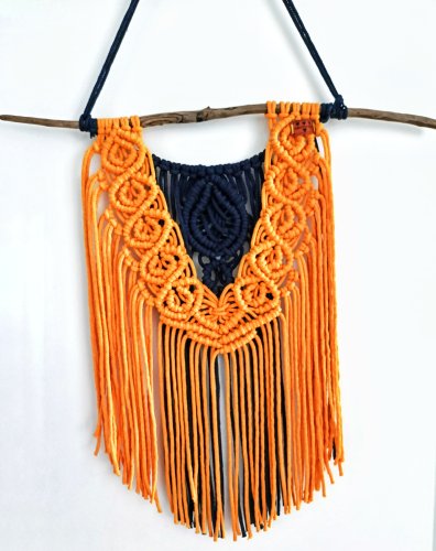 Ogłoszenie sprzedażowe – Makrama na ścianę handmade