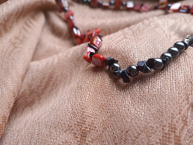 Naszyjnik z kamieni naturalnych