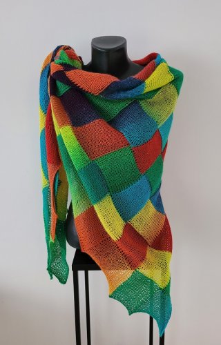 Chusta - kolorowy zawrót głowy