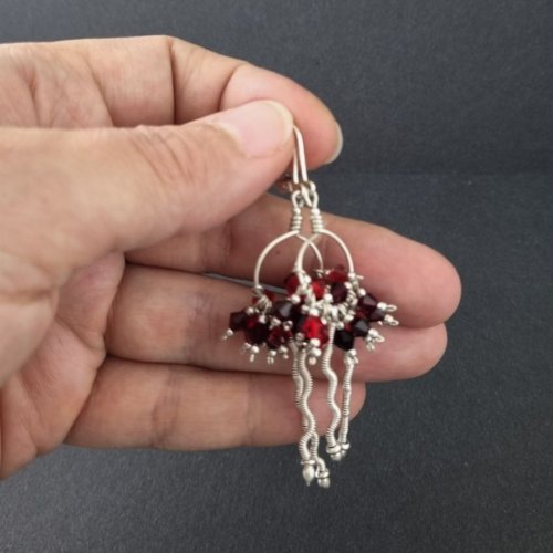 Kolczyki Swarovski Kwitnące grona