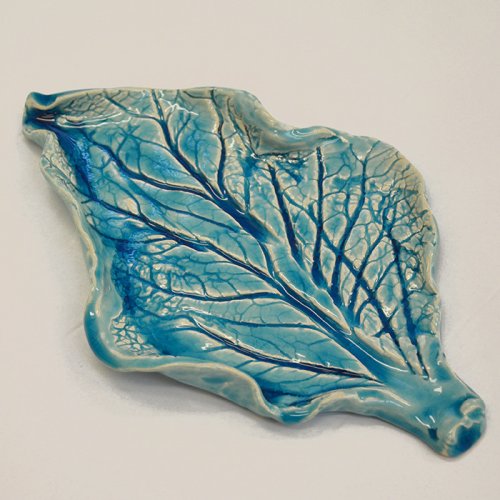 PATERA TURKUSOWY LIŚĆ