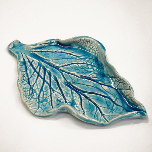 PATERA TURKUSOWY LIŚĆ